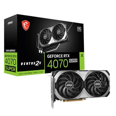 Tarjeta grafica msi vga nvidia rtx 4070 super 12g ventus 2x oc