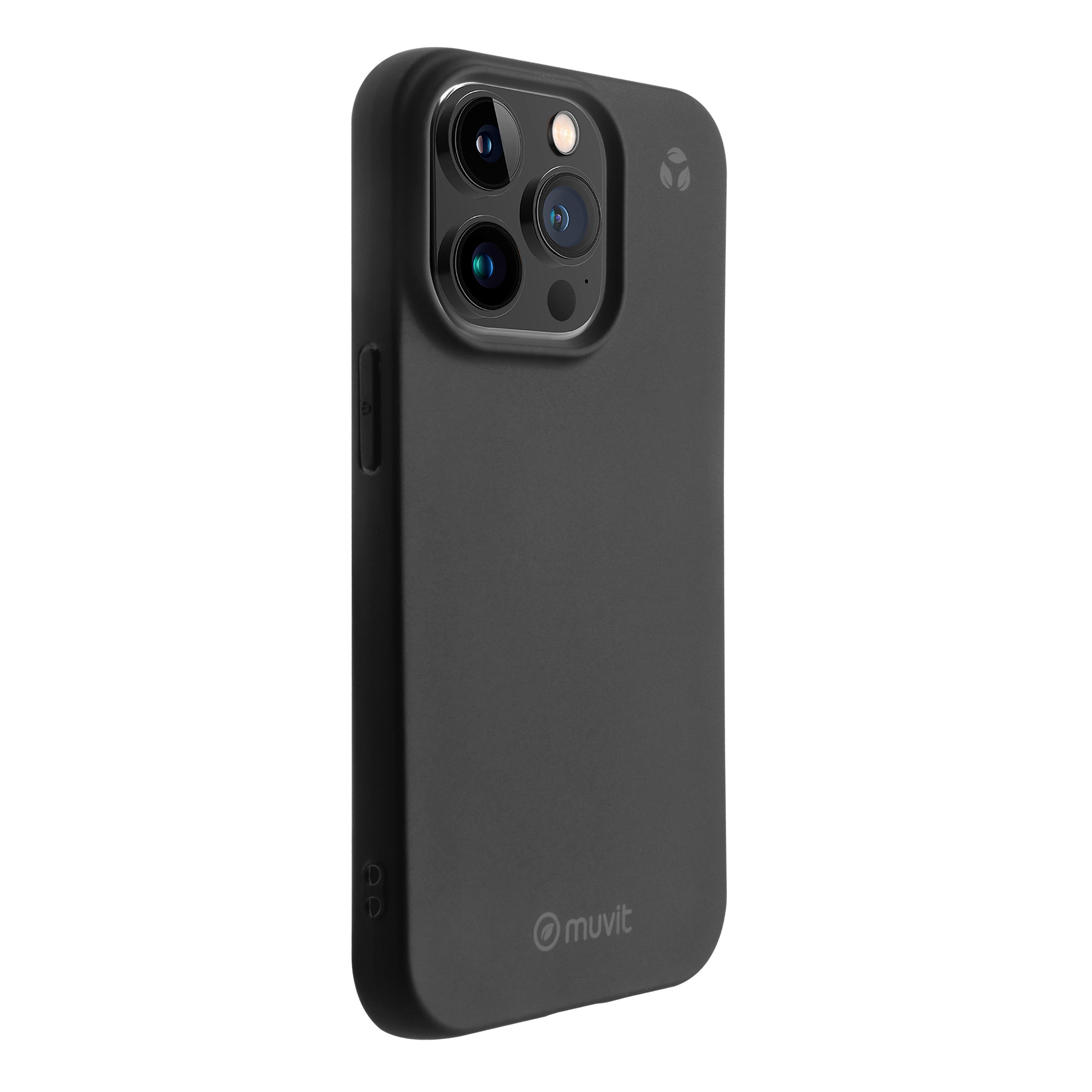 Funda muvit recycletek para apple iphone 14 pro max negra