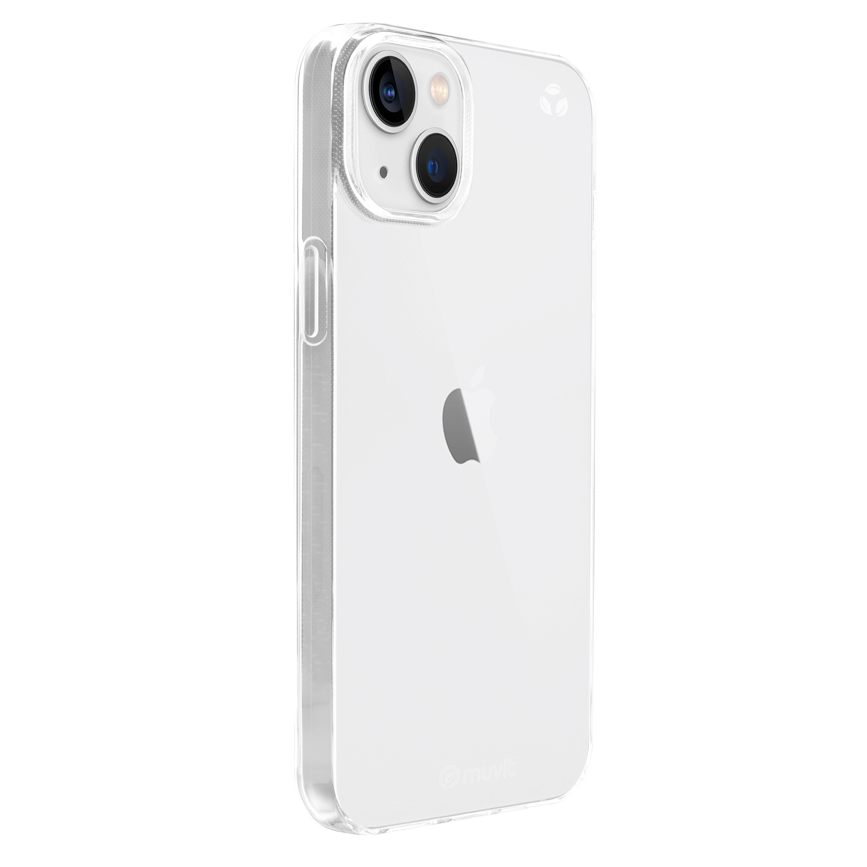 Funda muvit recycletek para apple iphone 14 plus transparente