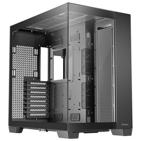 Caja ordenador gaming antec atx c8 vidrio negro