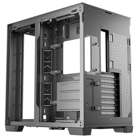 Caja ordenador gaming antec atx c8 vidrio negro