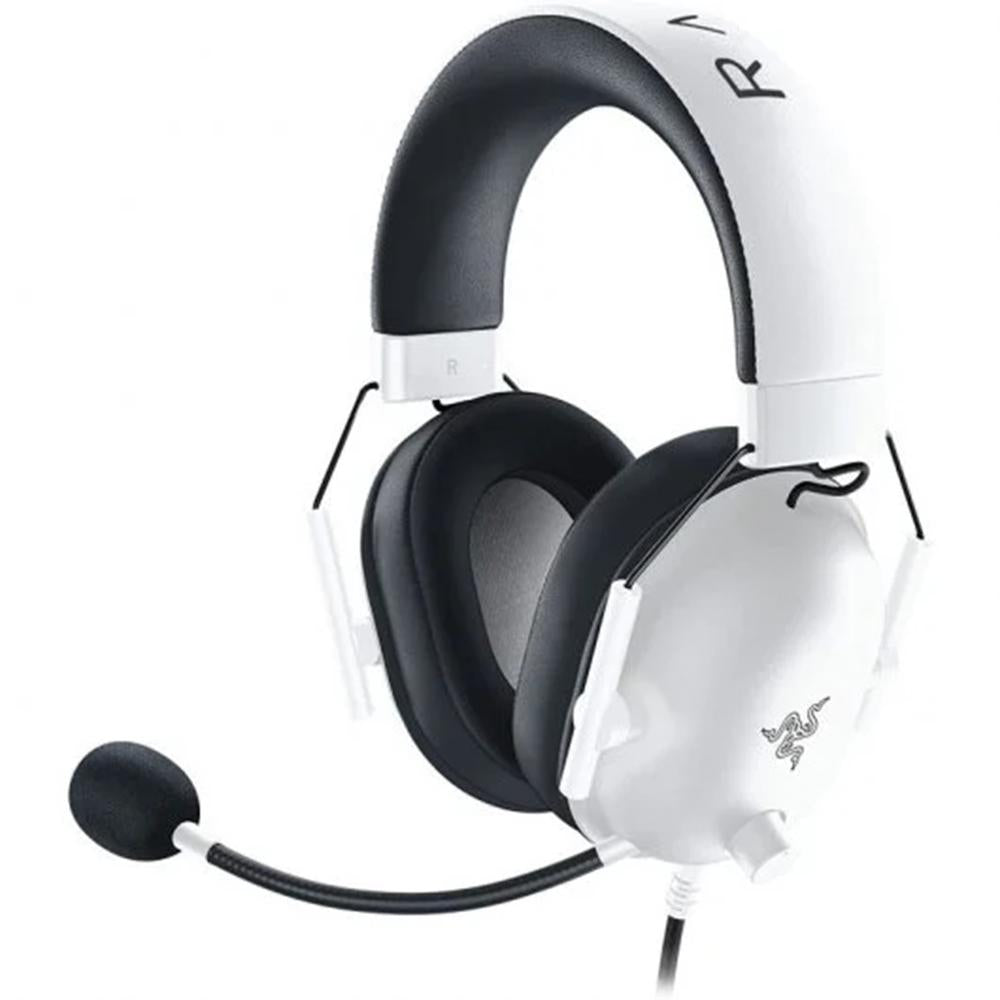 Auriculares gaming razer blackshark v2 x jack 3.5mm blanco