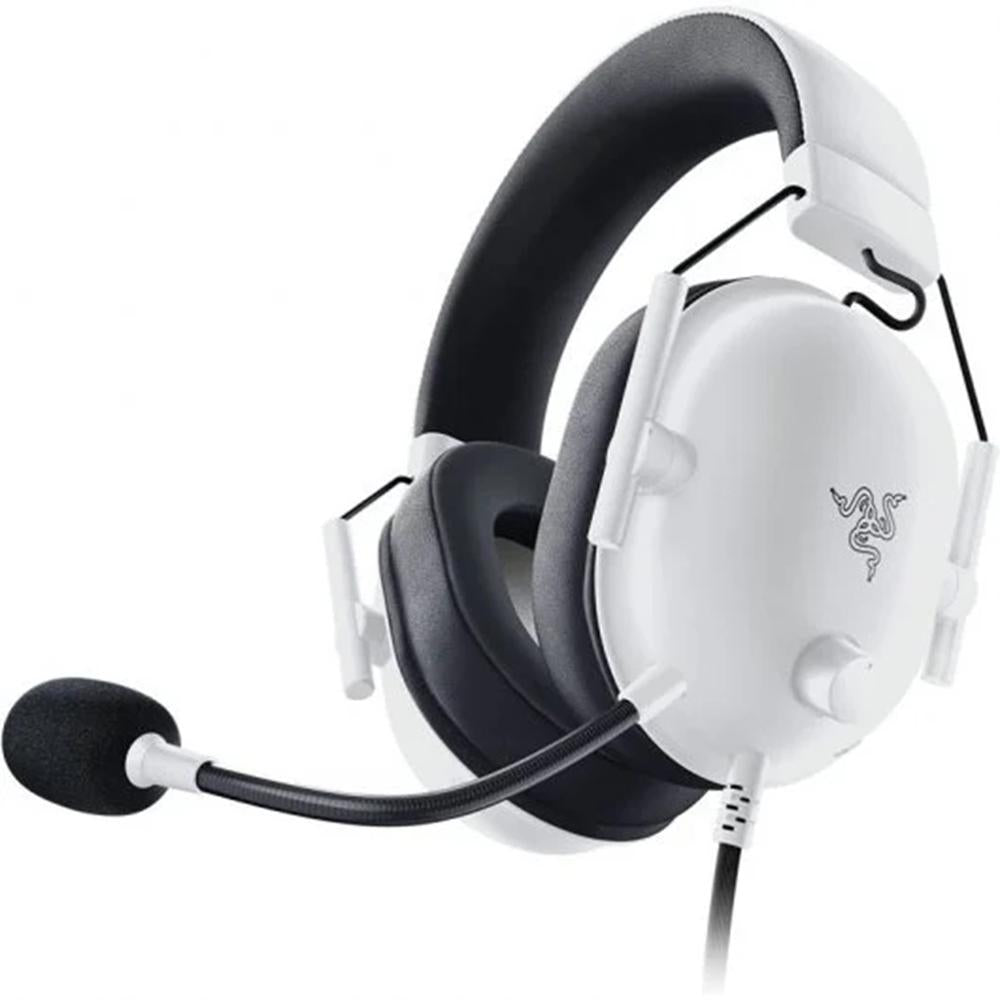 Auriculares gaming razer blackshark v2 x jack 3.5mm blanco