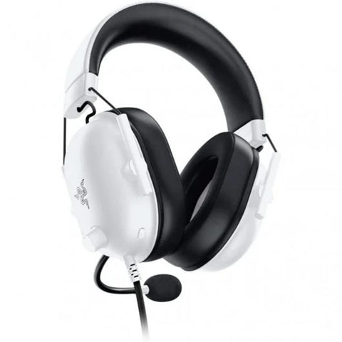 Auriculares gaming razer blackshark v2 x jack 3.5mm blanco