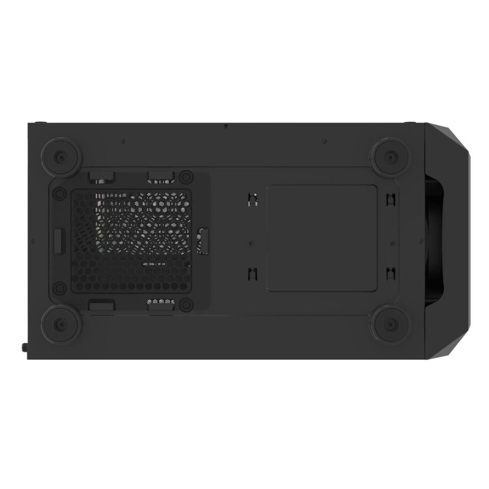 Caja ordenador gaming fury shobo sh4 atx rgb cristal templado negro