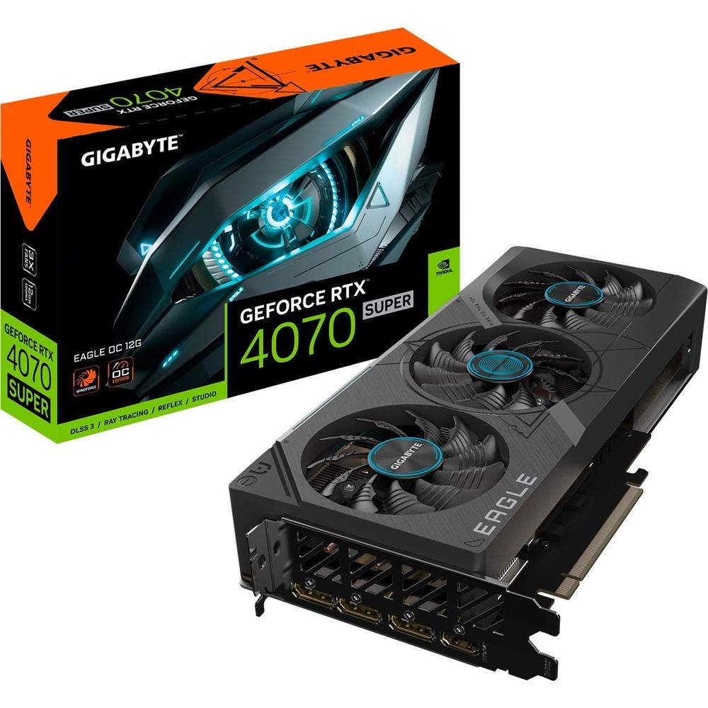 Tarjeta grafica gigabyte rtx 4070 super eagle oc 12gb gddr6x