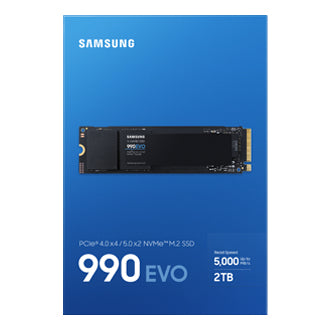 Disco duro interno solido ssd samsung mz - v9e2t0bw 990 evo ssd 2tb nvme 2.0