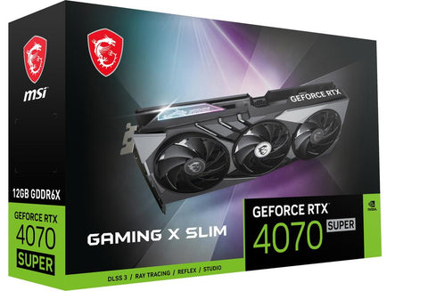 Tarjeta grafica msi rtx 4070 gaming x slim x 12gb gddr6x