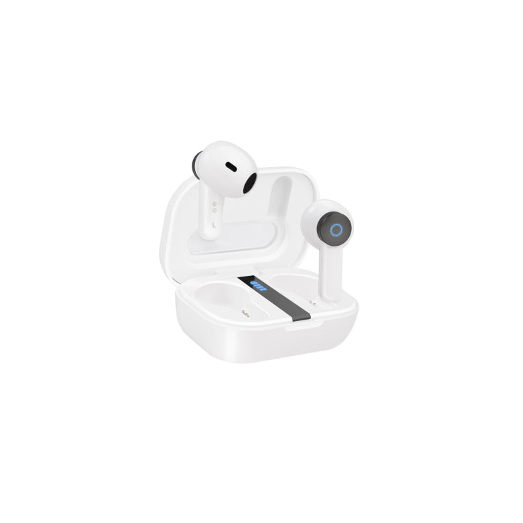 Auriculares bluetooth tooq bender blanco inalambrico microfono