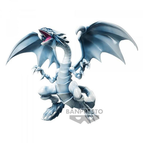 Figura banpresto yu - gi - oh! duel monsters dragon blanco de ojos azules 13cm