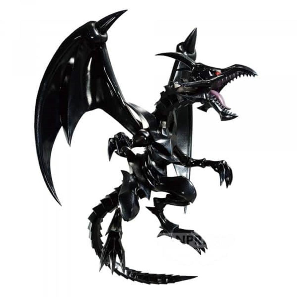 Figura banpresto yu - gi - oh! duel monsters dragon negro de ojos rojos 11cm