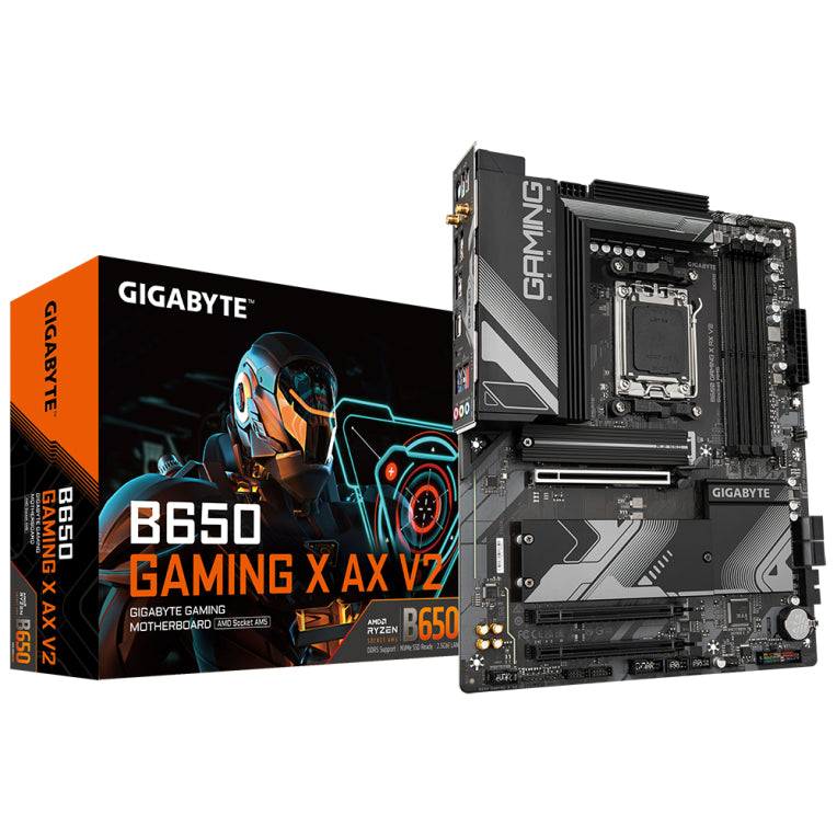 Placa base gigabyte b650 gaming x ax v2 am5 atx 4xddr5