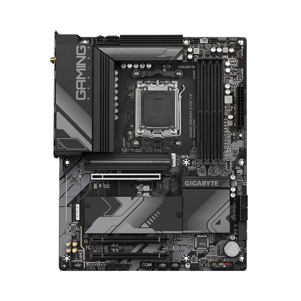 Placa base gigabyte b650 gaming x ax v2 am5 atx 4xddr5