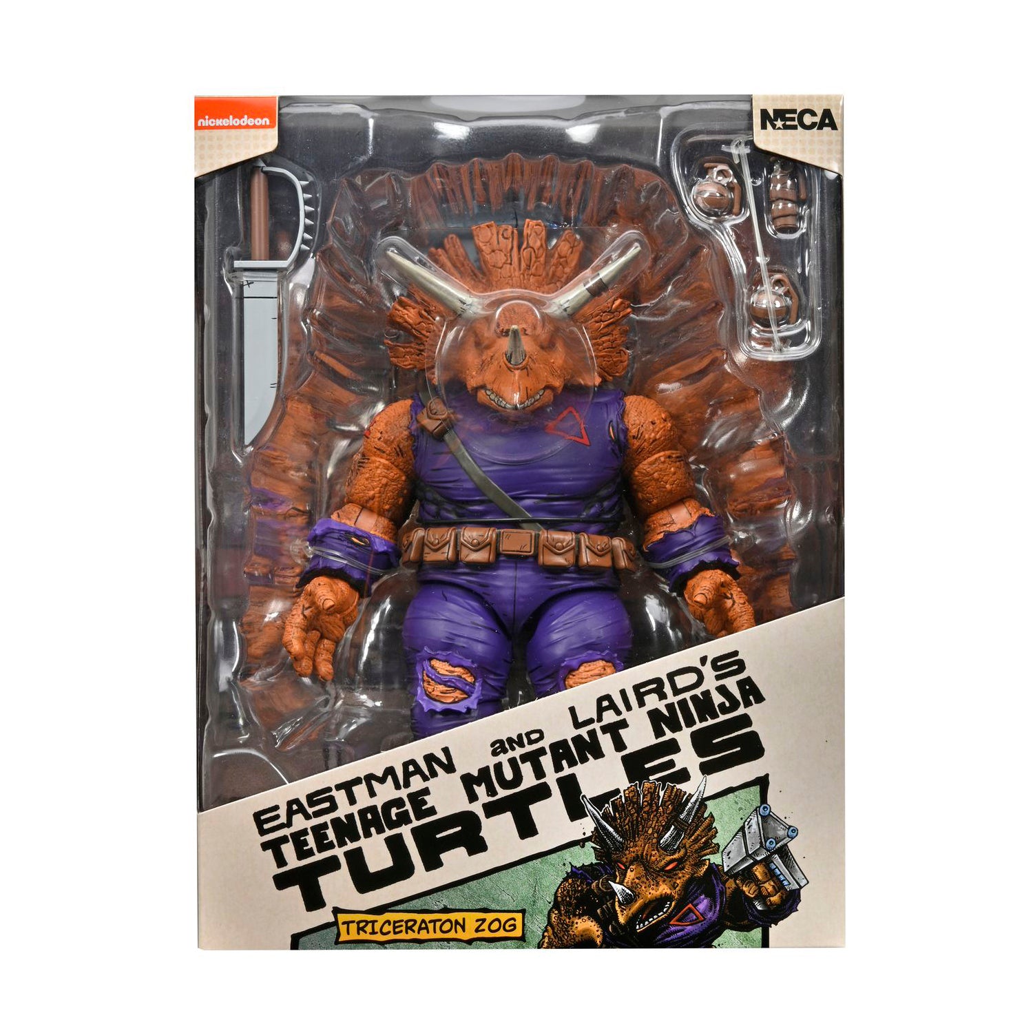 Figura neca tortugas ninja mirage comics ultimate zog