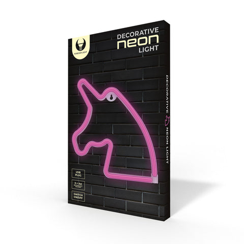 Lampara forever neon led unicorn pink