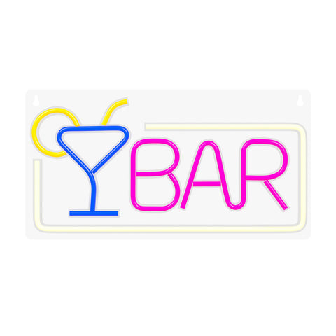 Lampara forever neon plexi led bar multicolor