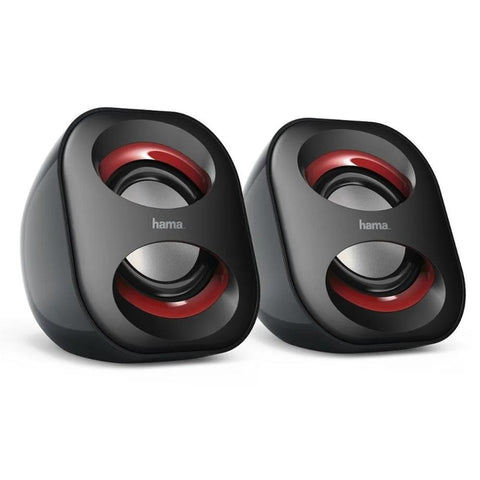 Altavoces pc hama sonic mobil 183 negro