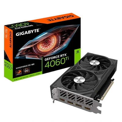 Tarjeta grafica gigabyte rtx 4060 ti wf oc 16gb