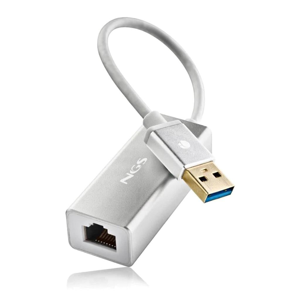 Adaptador usb 3.0 z rj45 ngs 15cm - macho - hembra