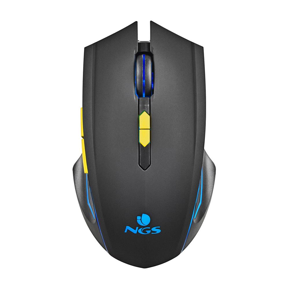 Raton gaming ngs gmx - 200 inalambrico con luces led 3200dpi