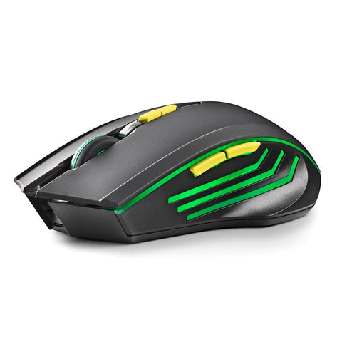 Raton gaming ngs gmx - 200 inalambrico con luces led 3200dpi