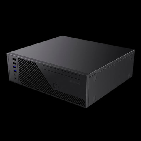 Caja de ordenador phoenix micro atx lite - s3 formato ultra slim de 8 litros con usb 3.0 fuente 200w incluida