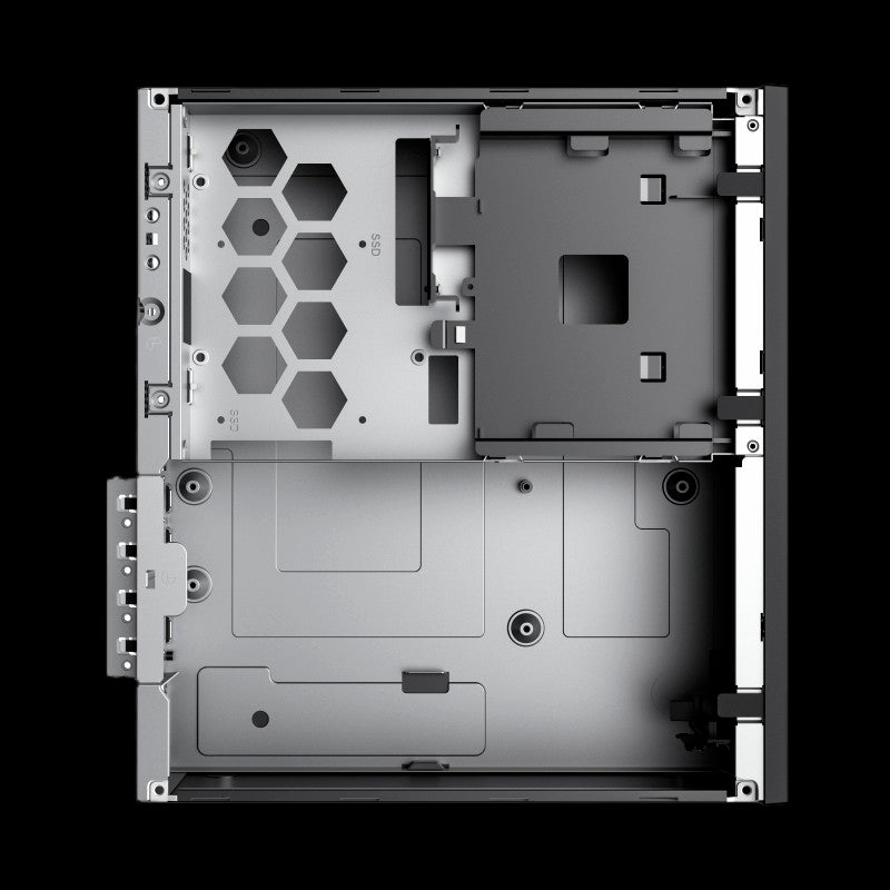 Caja de ordenador phoenix micro atx lite - s3 formato ultra slim de 8 litros con usb 3.0 fuente 200w incluida