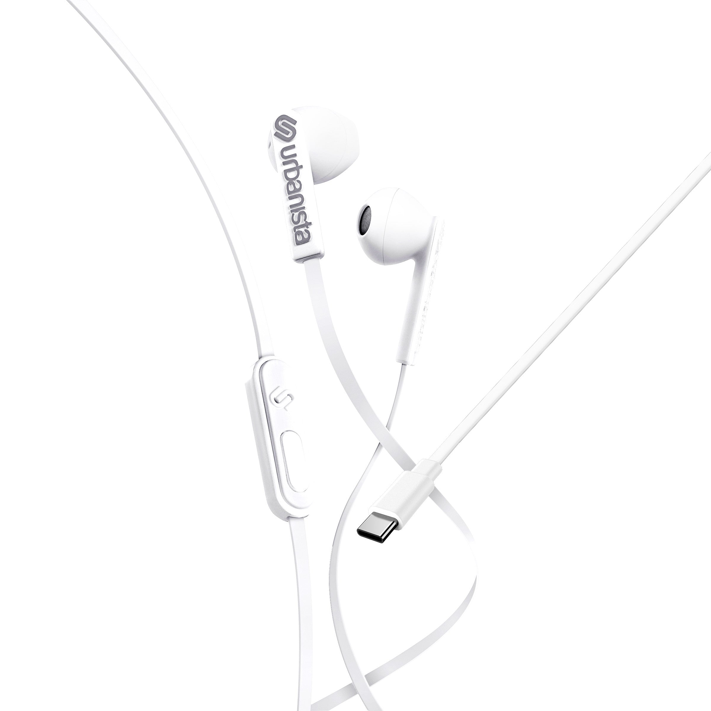 Auriculares urbanista san francisco usb tipo c blanco