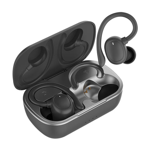 Auriculares muvit io sport enc inalambrico negro