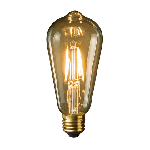 Bombilla muvit io filamentos vintage edison e27 5w