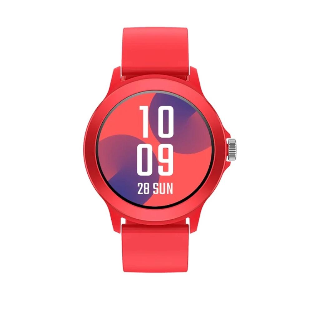 Smartwatch spc smartee duo vivo 1.27pulgadas rojo + correa