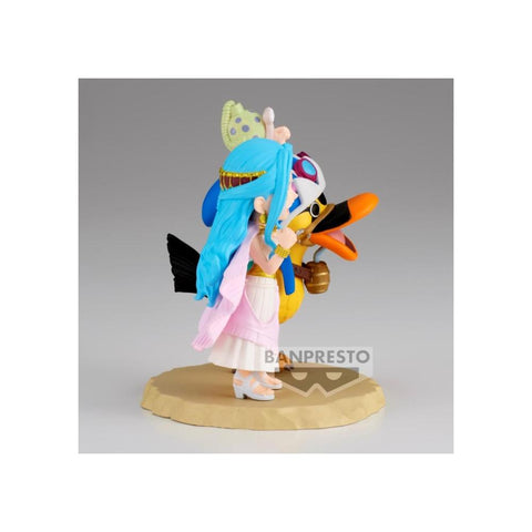 Figura banpresto: one piece log stories vivi y karoo