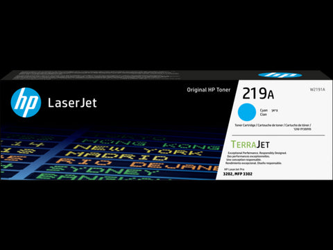 Toner hp 219a cyan original laserjet