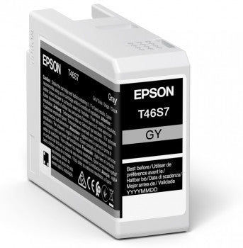 Epson  singlepack gray t46s7 ultrachrome pro 10 ink 25ml sc - p700