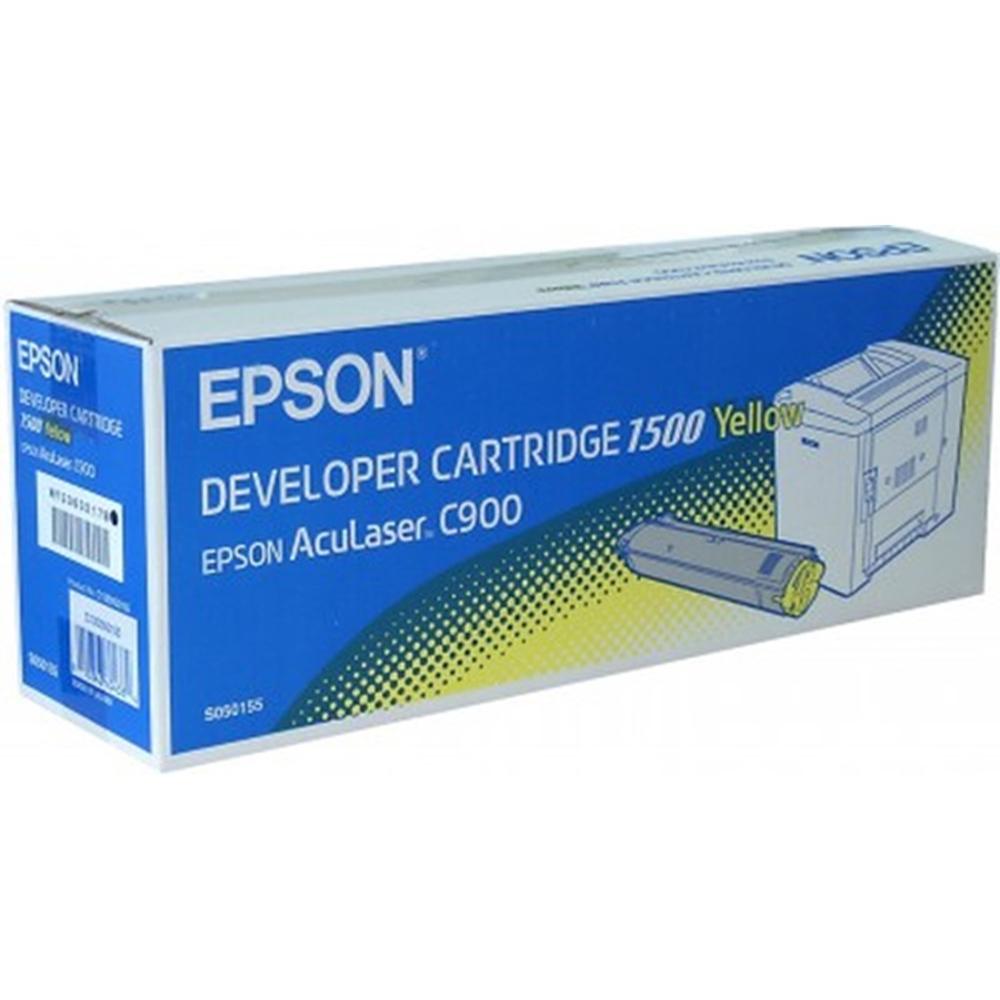 Toner epson aculaser c - 900 - 1900 amarillo 1500 paginas