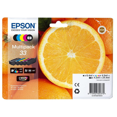 Multipack cartucho tinta epson expression premium 5 colores