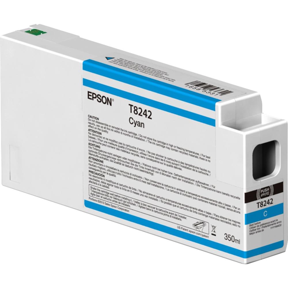 Cartucho tinta epson t54x200 ultrachrome hdx - hd cyan 350ml