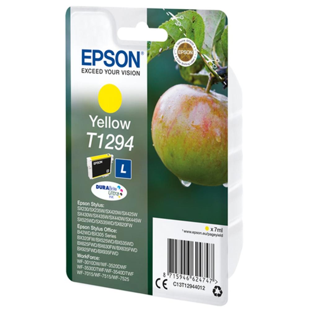 Cartucho tinta epson t1294 amarillo