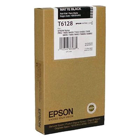 Cartucho tinta epson stylus photo 7450 - 9450 -  7400 - 9400 - 7880 -  9880 - 7800 - 9800 negro mate 220ml