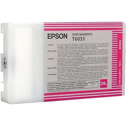 Cartucho tinta epson stylus pro 7880 - 9880 magenta 220ml