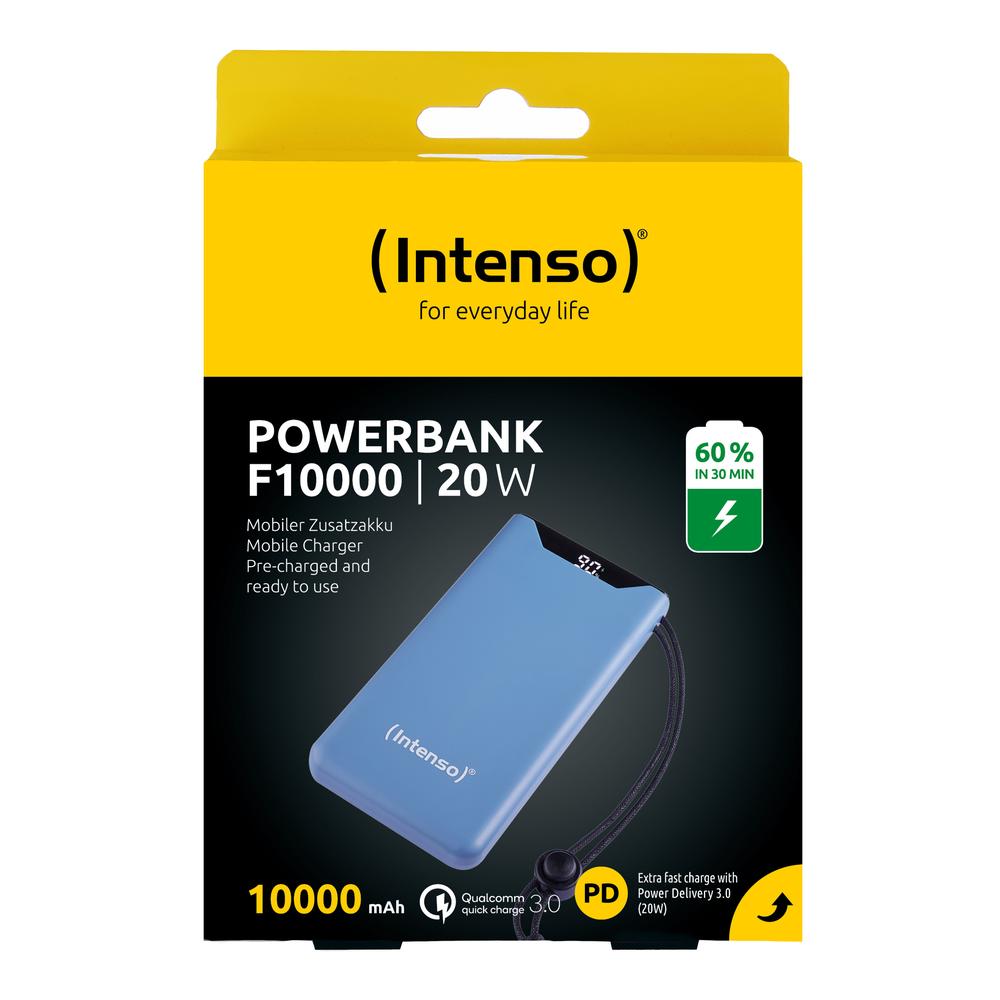 Powerbank intenso f10000 azul 10000 mah