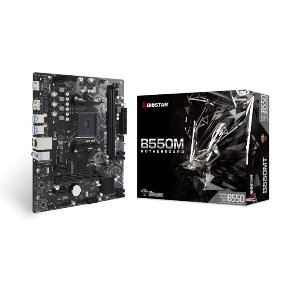 Placa base biostar am4 b550mt m - atx ddr4