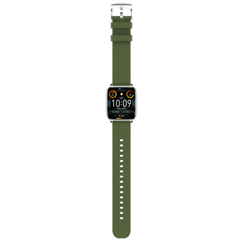 Reloj smartwatch myphone pastel silver green