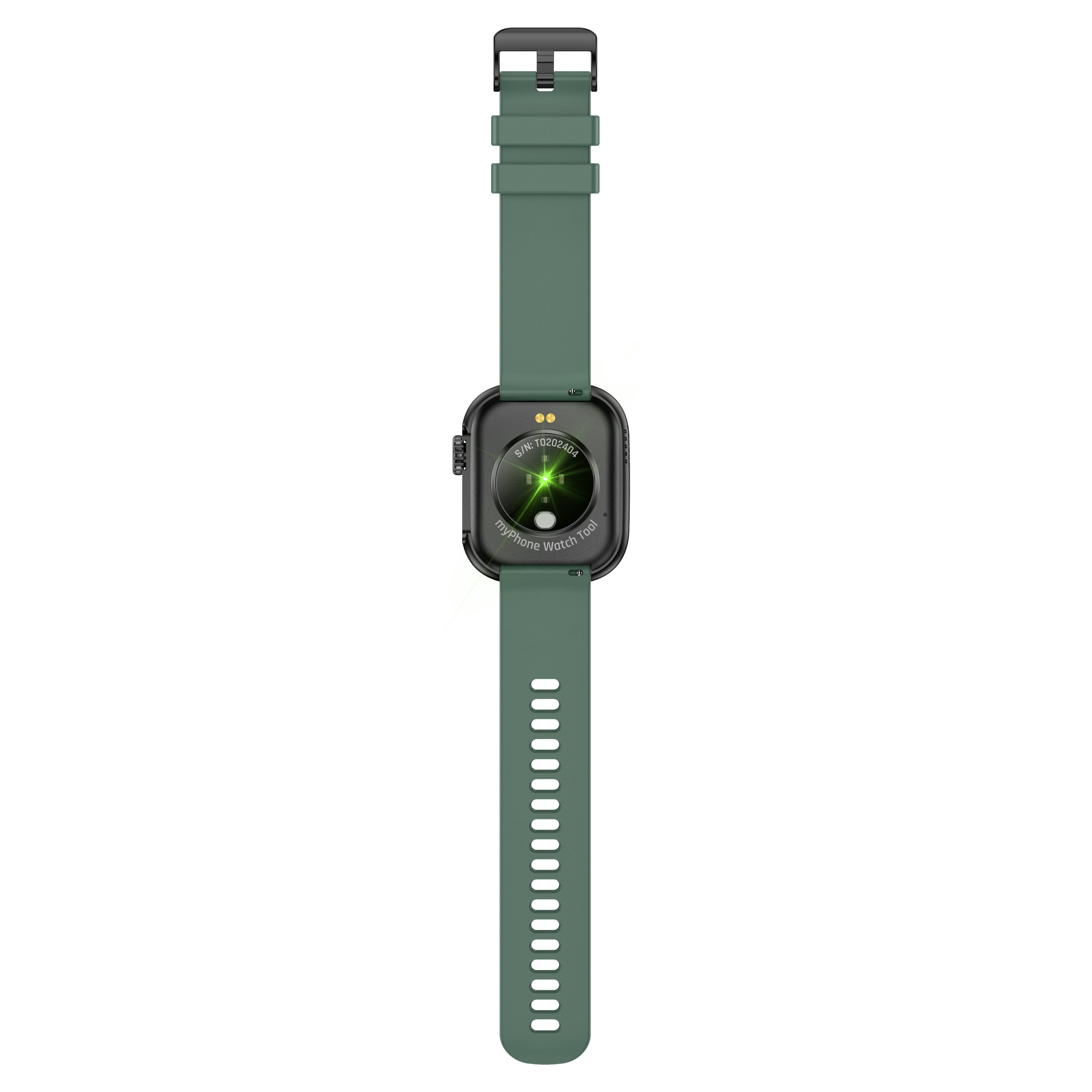 Reloj smartwatch myphone tool black green