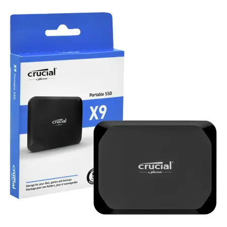 Disco duro externo ssd crucial x9 2tb usb tipo c