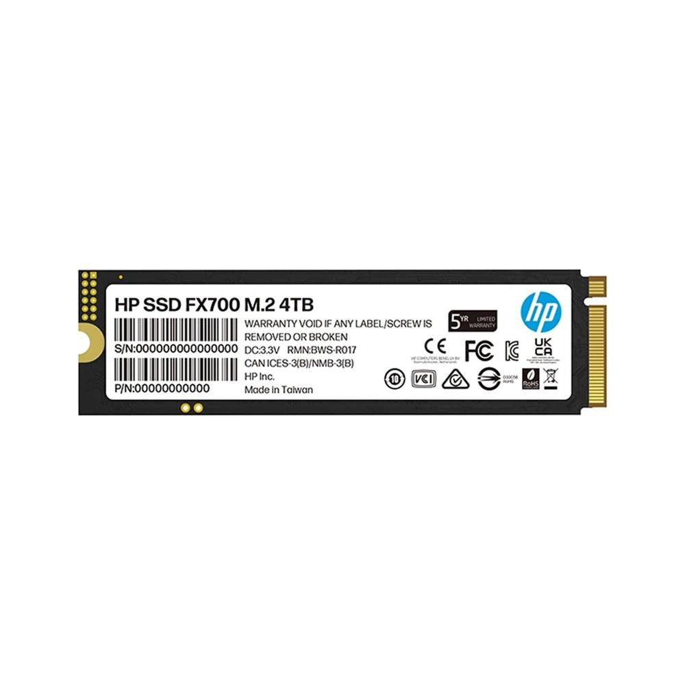 Disco duro interno ssd hp fx700 4tb m2 nvme gen 4