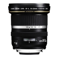 Objetivo canon ef - s 10 - 22mm 1:3.5 - 4.5 usm f -  eos series