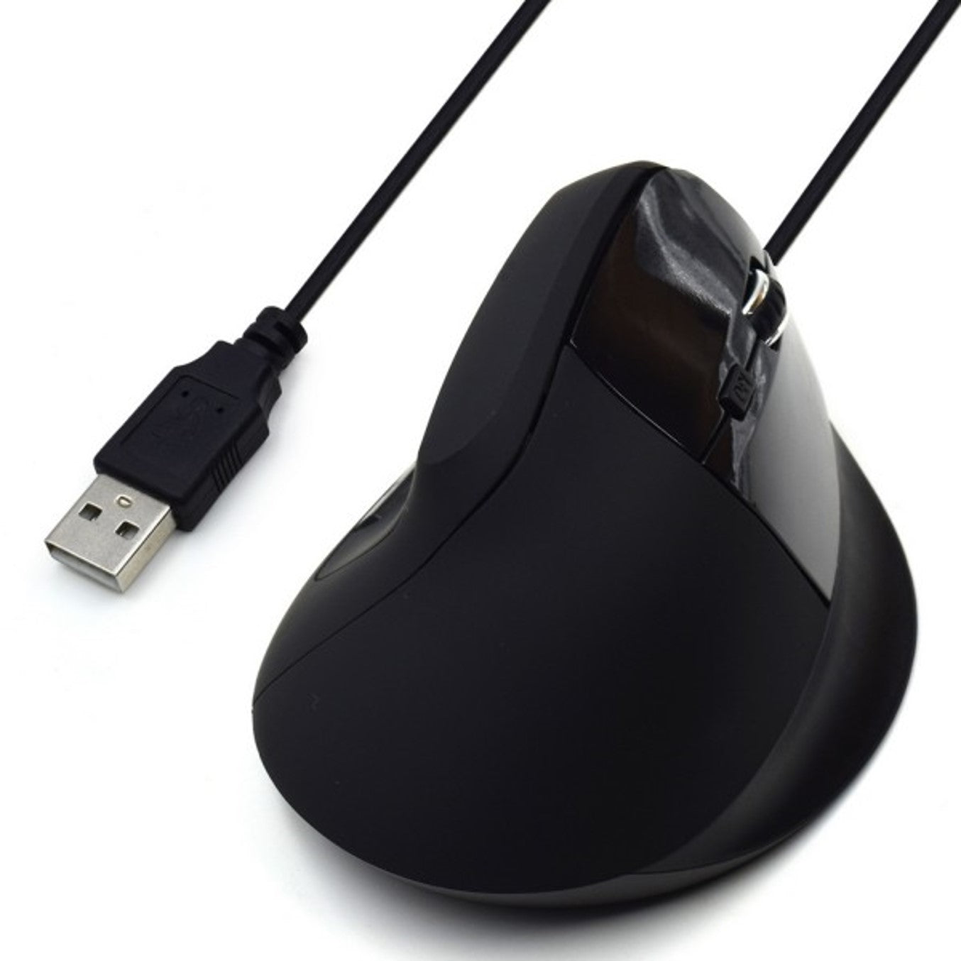 Mouse raton vertical ergonomico ewent ew3157 usb -  1800dpi -  negro