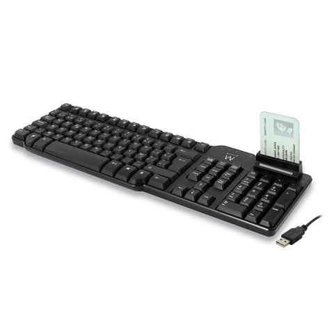 Teclado usb ewent ew3252 lector dni layout españa