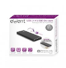 Carcasa ewent ew7023 para ssd m.2  - usb 3.1